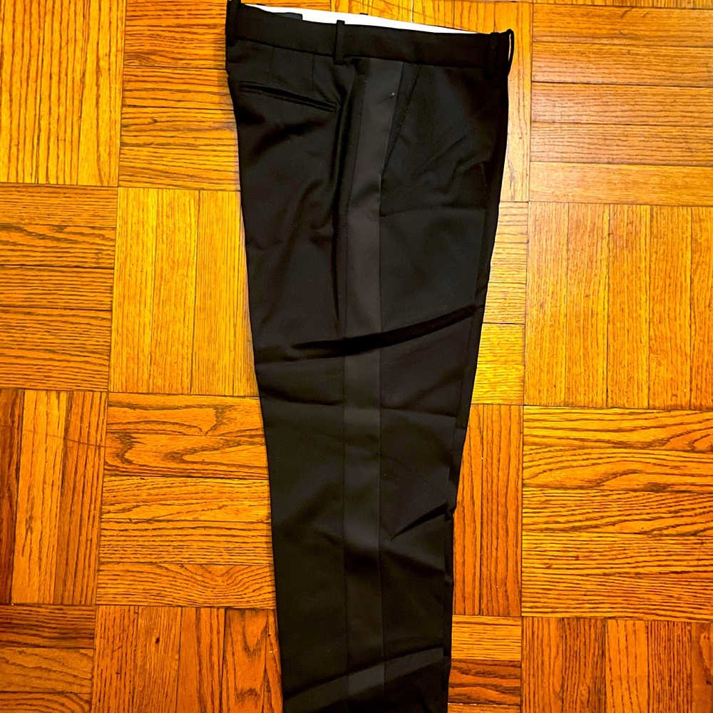 Slim crop tuxedo pants, size 10, by Gap